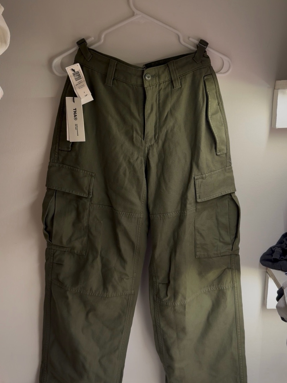 TNA Olive Cargo Pants